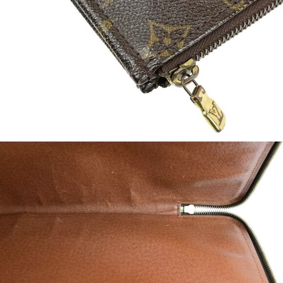 LOUIS VUITTON Poche Documents Business Clutch Bag Monogram - Picture 7 of 13